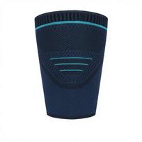 Promotion OEM ODM Factory Thigh Protector Sleeve  Kids Youth Men and Women Breathable Shin Guards Soccer Shin Pad M mėlyna