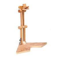 Multifunctional Desk Stitching Frame Stand Adjustable Wood Embroidery Hoop Holder For Needlework Sewing Craft Tool 1