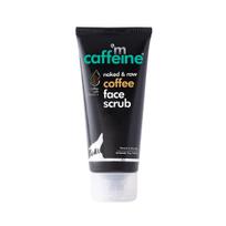 mCaffeine Kavos įdegio ir negyvos odos šalinimo veido šveitiklis (75gm)|Kofeino ir graikinių riešutų veido šveitiklis|Šveičiamasis ir skaistinantis šveitiklis|Spuogų šalinimo priemonė,Whi