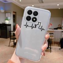 For Honor 400 200 Lite Pro Case Silicone Soft Clear TPU Coque for Honor X8a 2023 Phone Cover X 8a 6.7'' Print Shell Protection Honor 400 Lite