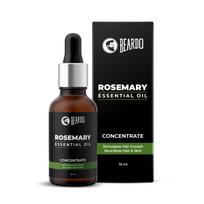 Beardo Rosemary Essential Oil, 15 ml | Rosemary Oil for Hair Growth, Hair fall and Regrowth | Hair & Skin Nourishment | 100% Natural | Aroma Oil žalia