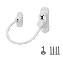 Key Safety Baby Child Door Window Wire Cable Lock Restrictor balta