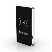 Zinc Alloy IC Card Unlock Public Mode Smart Cabinet Lock RFID Gym Locker Lock for Drawer Cabinet Locker (silver,Door Lock&Steel Door&Zinc Alloy)