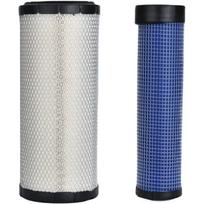 59800-26110 3A111-19130 Air Filter Kit Compatible with Kubota Skid Steer SSV75C SSV65C SSV75 SSV65 SVL75C SVL75-2 Excavator KX080-4 KX080-3 Tractor R001