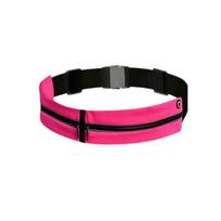Waterproof Running Belt Fanny Pack Elastic Mobile Phone Bag Sports Waist Bag  Outdoor Riding tamsiai mėlyna spalva
