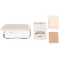 Shiseido d program Medicated Skincare Foundation Case Ochre 10 [Set] (Powdery) SPF17/PA++ 10.5g [Refill] (with sponge) +