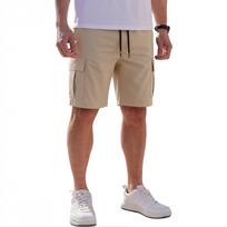 Men's Casual Multi-Pocket Cargo Shorts, Lightweight 5-Inch Inseam Comfortable Workout Shorts XL chaki