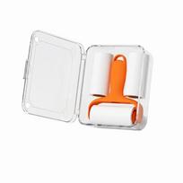 Mini Pet Hair Remover Roller Extra Sticky Adhesive Roller  Fuse Beads Baking Cloth oranžinė