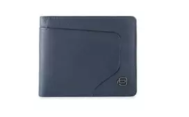 Piquadro , , Leather Wallet, Pu4518Aor, Ultramarine Blue, For Men