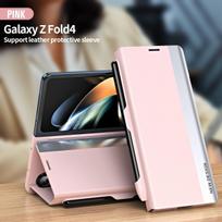 For Samsung Galaxy Z Fold 7 6 5 4 5G Magnetic Flap Leather Holster Pen Slot Case With S PEN Sheath Cover For Z Fold7 Fold6 Fold5 For Galaxy Z Fold 3