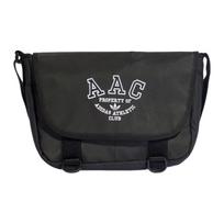 Adidas Originals Trefoil Polyester Messenger Bag, Shoulder Bag, Crossbody Bag Unisex Black One Size juoda