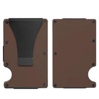 RFID-Blocking Aluminum Alloy Credit Card Holder with Customizable Logo ruda
