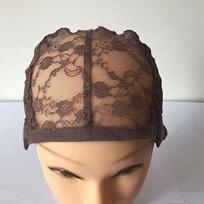 Wig Cap Front Lace For Making Wigs 56Cm Adjustable Straps Black Stretch Weaving Hair Nets Hat Mesh Women'S Dome Accessories 1