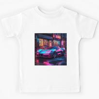 Cyberpunk Corvette 3 Kids T-Shirt 100