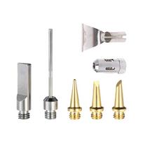 7Pieces Butanes Gas Soldering Iron Head Set Portable Quick Heating Solution for Professional Technicians and Hobbyists 1