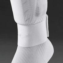 Adjustable Shin Guard Fixed Bandage Tape Soccer Shin Pads Prevent Drop Off Elastic Sports Bandage Safety Legwarmers balta