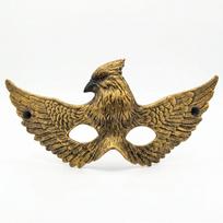 Gothic Eagle Half Face Masquerade Mask Vintage Animal Eagle Party Mask  Masquerade Ball auksas
