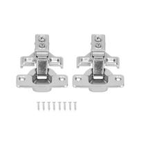 2pcs Self-Closing Soft Close Hinge Adjustable Concealed Hinge Hydraulic Damping Hinge  Cabinet