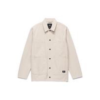 Vans Hickory Stripe Drill Chore Jacket Men's Ecru VN0008G27VJ M