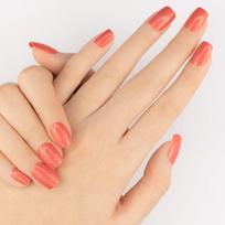Paznokcie Press On Nails Tipsy 72 Brzoskwiniowe Kwadrat Klasyczne