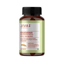 Shatavari tabletės 500 mg | Klasikinis ajurvedinis Shatavari (Asparagus racemosus) Tabletės | Jiva | 120 tabl. Pack of 120 Cap
