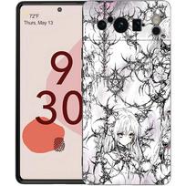 Phone Case Cover for Google Pixel/9/8/7/6/7A/6A/Pro Shockproof Soft TPU 9/Pro/XL Shell Capas Fundas Cyber Sigil Cross Line Coque Pixel 7 Pro