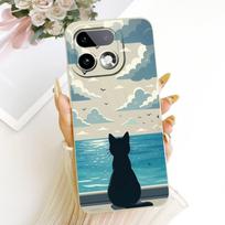 Skirta Realme 16 Pro+ 16Pro Mielas Katės Gėlių Animacinis Telefono Dėklas Skirta Realme 16 Pro Plus 5G Minkšto Silikono Dangteliai Apsaugos Realme 16 Pro Plus