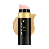 Colors Queen HD Super Blendable Foundation with Blender | Lightweight, Oil Free Foundation | Hydrating Formula | Natural Matte Finish | Waterproo