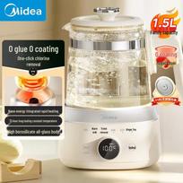 Midea 1.5L All-Glass Health Kettle with 72H Constant Temperature