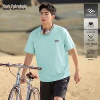 Mark Fairwhale Men's Ice Silk Quick-Dry Short Sleeve T-Shirt XL
