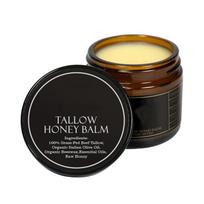Unscented Honey Beef Tallow Balm - 48-Hour Shipping Little Bee Tallow Balm (Lavender)