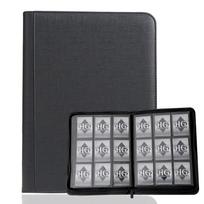 HG CHASING TRIBE Card File Trading Card PU Waterproof and 9 Holds 360 Cards Large Capacity Card Sleeve Collection File 9 Grid Holder, Surface, juoda