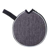 Storage Protective Cover Sport Supplies Ping Pong Paddles Case Table Tennis Rackets Bag Capacity Single Paddle With Belt