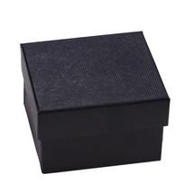 Luxury Wristwatch Display Box Delicate Pocket Watch Case Simplicity Watch Gift Box Black