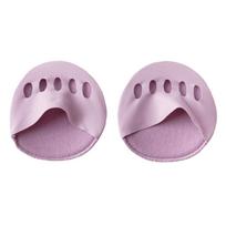Five Toes Invisible Forefoot Pad Ice Silk Invisible Socks Inserts Pads Half Foot Socks  Summer