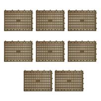 Multiple Scene Tree Protectors with Reusable for Preventing Bark Damage and Enhancing Plant Development ruda