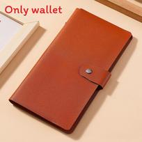 Compact Pu Currency Clip With 20page Ledger For Cash Management ruda