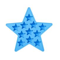 Five Star Shaped Ice Maker Tool Easy Release Pentagram Ice Tray Freeze Mold Maker  Homemade Candy