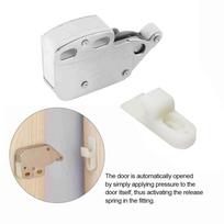 Soft Close Push To Open Latch Easy Install Touch Catch Lock Mini Cabinet Door Latch  Cupboard Doors