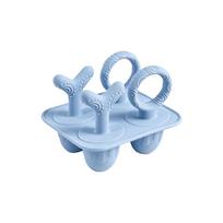4 Holes 4 Holes Ice Cream Mold With Lid Teething Ice Mold Food Storage Container  Summer Kitchen