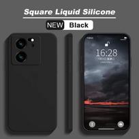 Xiaomi 13T 13 T Pro dėklas Skysto silikono telefono dėklai Xiaomi Mi 13T 13 T Mi13 Mi13T Xiaomi13T Pro Minkštas galinis dangtelis For XIAOMI 13T juoda