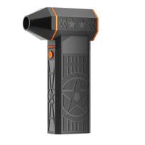 X50 Turbo ventiliatorius - 57 m/s uragano vėjas su 50 000 aps./min. bešepetėliu varikliu | 240W 8000mAh Kempingo ventiliatorius, C tipo greitas įkrovimas ir IP54 black