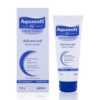 Aquasoft Facial Cream | Moisturizer for Acne-prone Skin | Lightweight | Aquaxyl & Vitamin E | Non-greasy | Deep Hydration | Non-Comedogenic| Parabe white