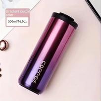 400 ml nerūdijančio plieno kavos termoso butelis terminis puodelis, nepralaidus automobilio vakuuminės kolbos kavos puodelis kelioniniai nešiojamieji izoliuoti buteliai 401-500ml