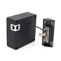 Smart Durable Plastic Invisible Cabinet Electronic RFID Card Locker Lock with NFC Unlock Tuya APP Unlock CDONLOCK CD230 (Black,Plastic&Wood Door&Cabinet Lock) juoda