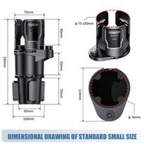 Adjustable Base Cup Holder Expander Switch Lock Car Cup Holder Gadgets Drink Holder  Auto Car S