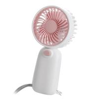 Portable Handheld Fan Rechargeable USB Quiet Cooling for Travel Office Camping Lightweight