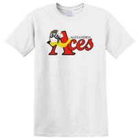 Alexandria Aces Baseball Club Texas League Men's White Size S to 5XL S