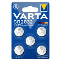 Varta Cr 2032 Bateria Litowa Pastylkowa Guzikowa Do Pilota Zegarka 3V 5Szt