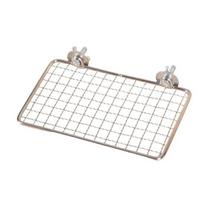 Easy To Clean Stainless Steel Bird Perch Platform Rust-Resistant Bird Rest Platform  Tile Surface 28x18cm-Bird Rest Platform